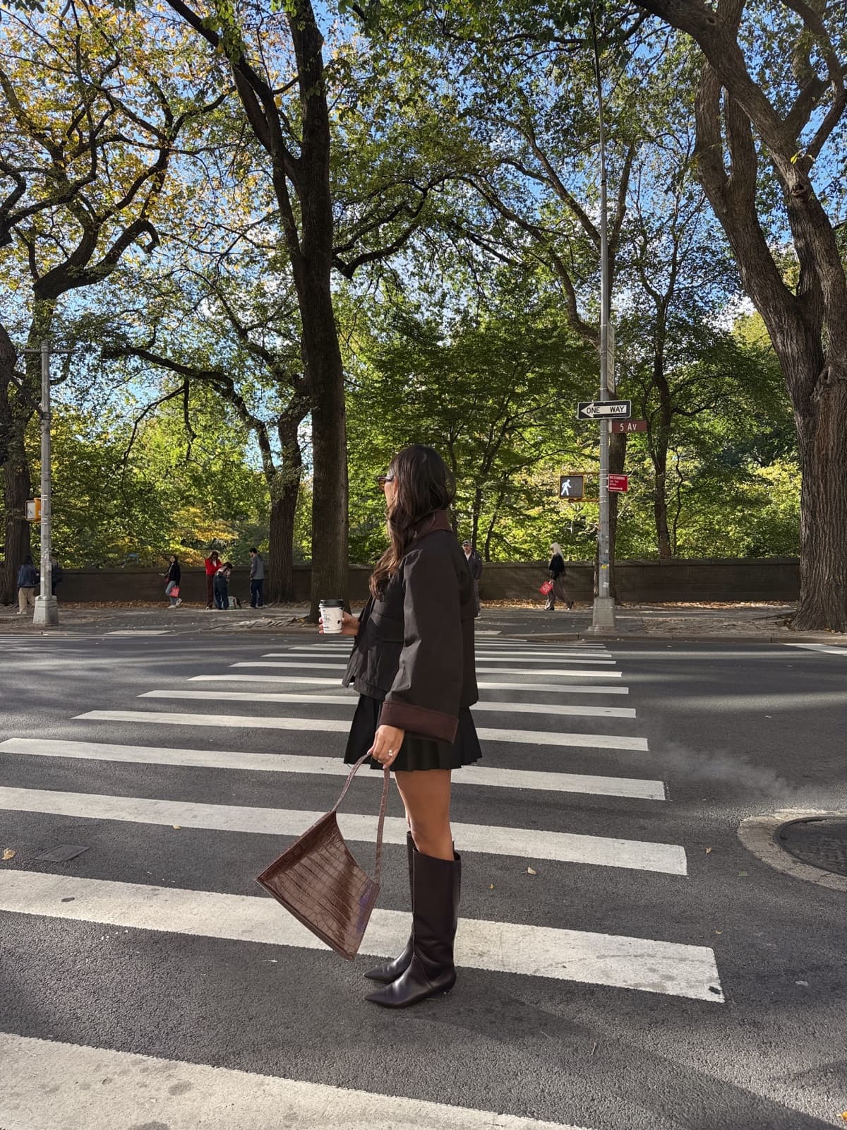 Example pose template — Fall photos