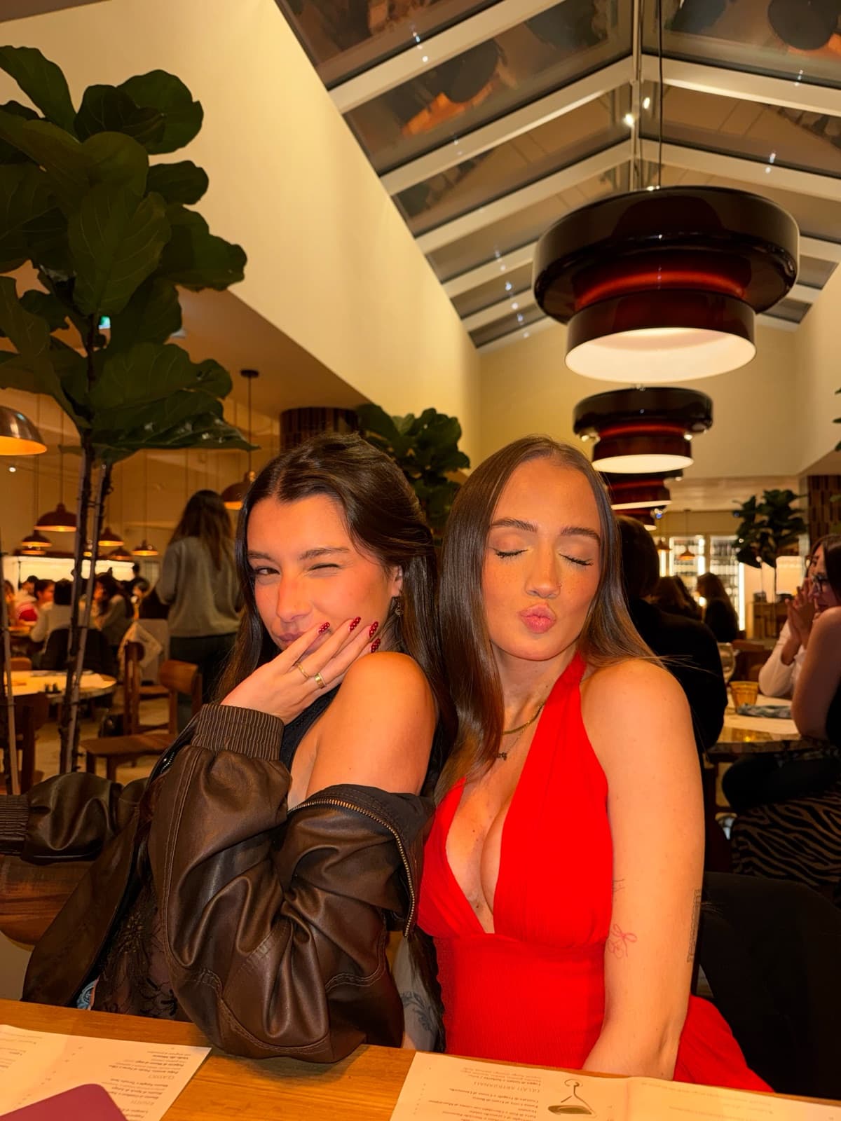 Example pose template — Girls’ nights out