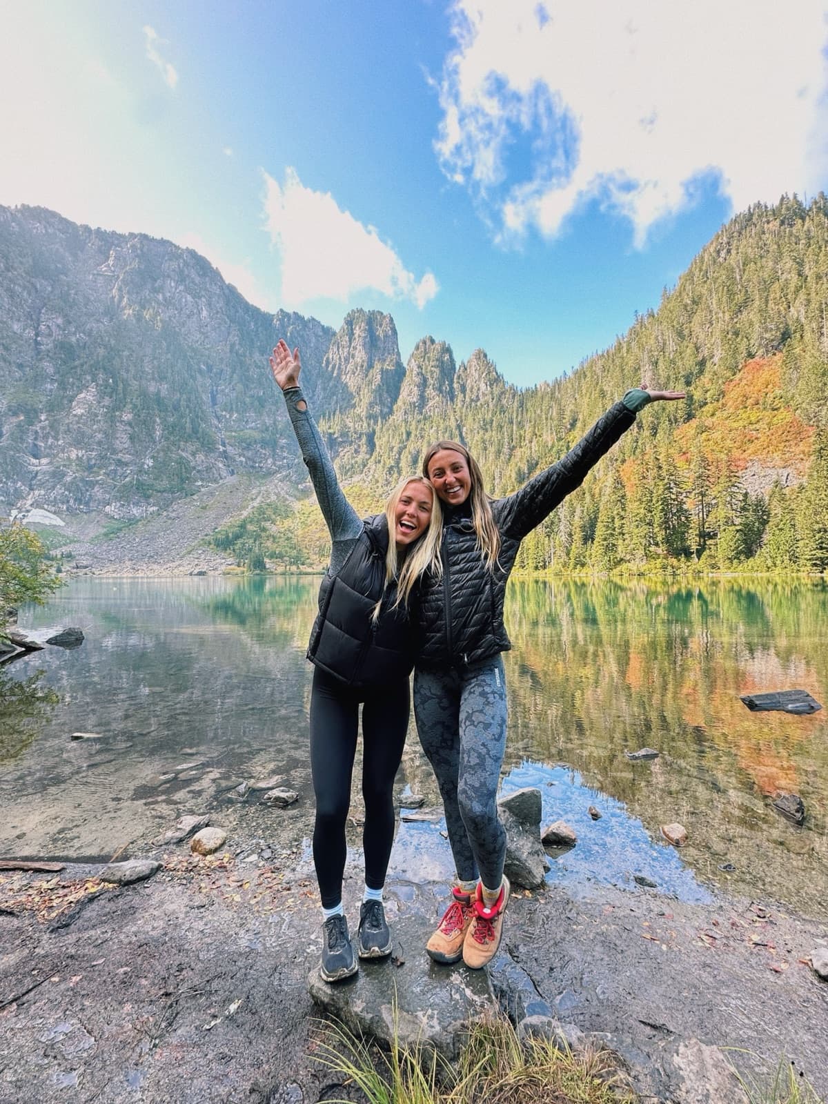 Example pose template — Hiking